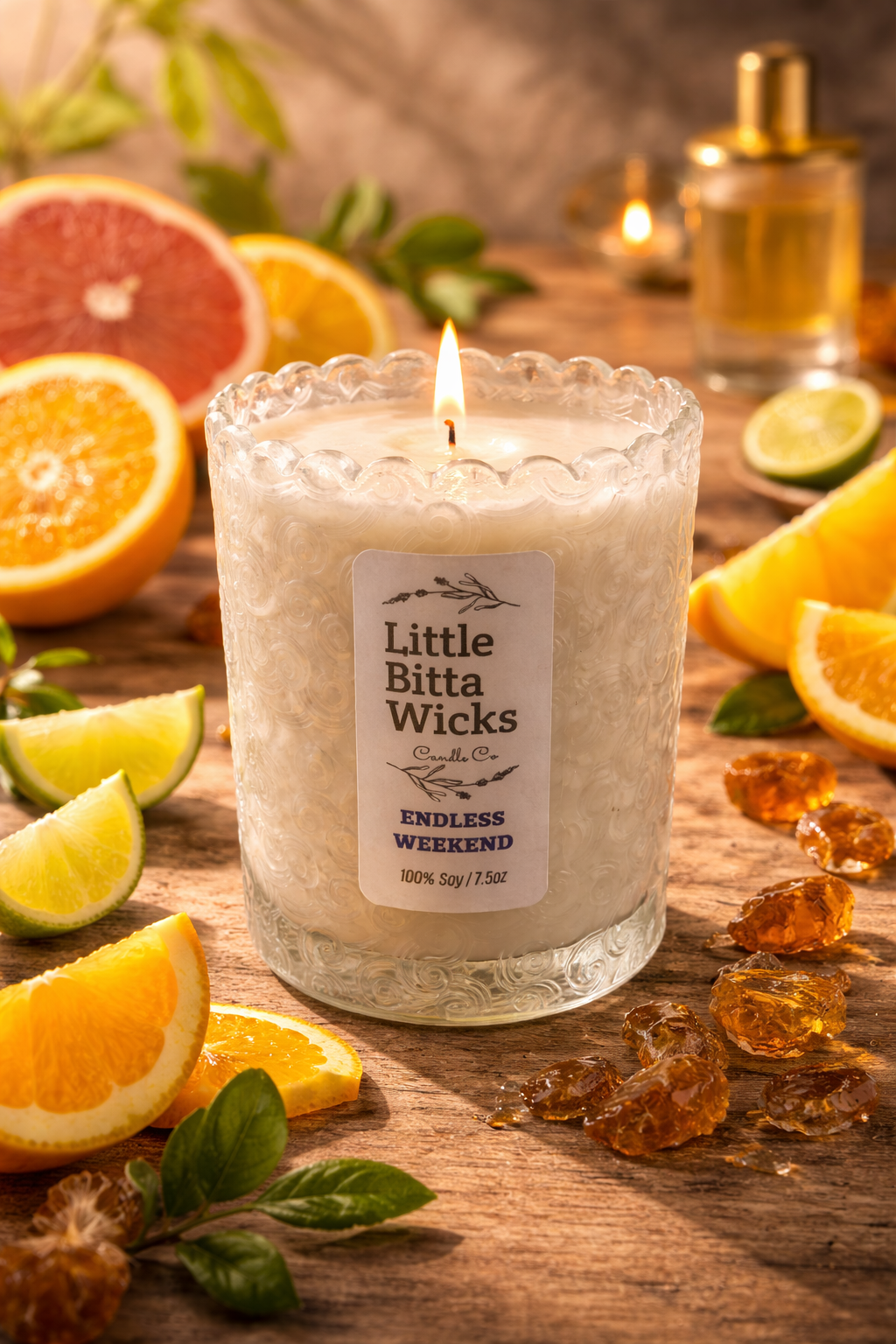 7.5 OZ ENDLESS WEEKEND SOY CANDLE