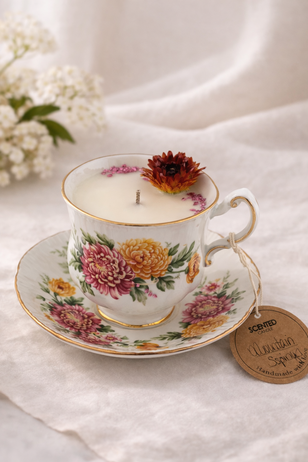 MOUNTAIN SPRINGS VINTAGE TEACUP
